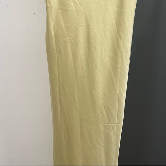NWT Lovers and Friends Maxi Dress Alani Butter Yellow Gown Wedding Guest size S - Picture 4 of 10